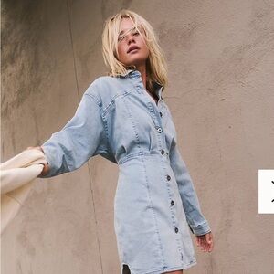 Free People Denim Dress